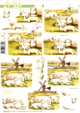 3D-Bogen Schafe von Nouvelle (8215651)