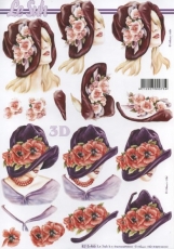 3D-Bogen Blumenhut von Nouvelle (8215466)