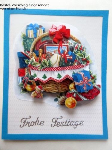 3D-Bogen Korb mit Geschenken von LeSuh (777.563)