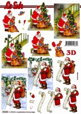 3D-Bogen Weihnachtsmann von LeSuh (777.575)