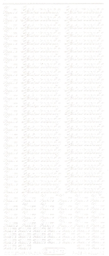 Sticker - Zum Geburtstag 3 - wei - 489