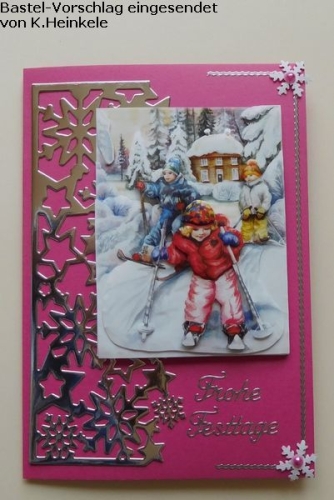 3D-Bogen Winterspass von Nouvelle (8215621)