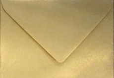 10x Umschlag perlmutt-metallic-gold (Jasmin-Serie von LeSuh)