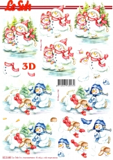 3D-Bogen Schneemann von Nouvelle (8215680)