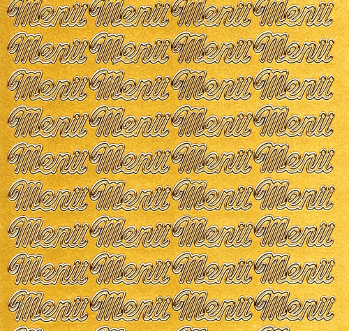 Sticker - Men - gold - 499