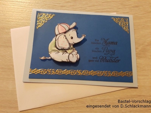 Sticker - Rand & Ecken 6 - gold - 806