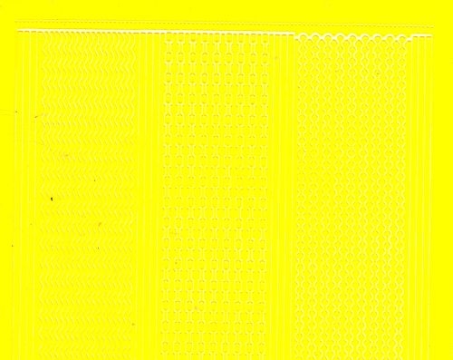 Sticker - Rnder / Linien - gelb - 1016