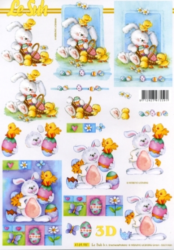 3D-Bogen Osterhase von LeSuh (4169981)