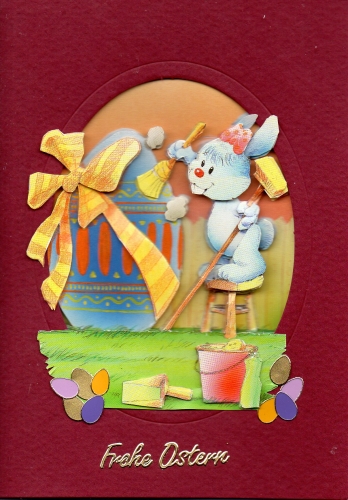 3D-Bogen Osterhase & Ei von LeSuh (4169150)