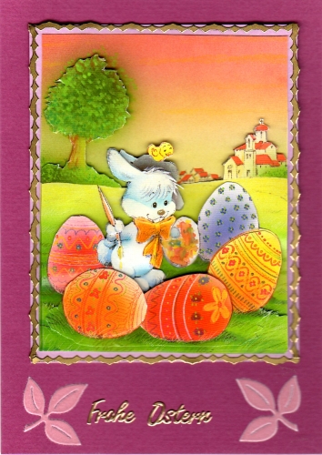 3D-Bogen Osterhase & Ei von LeSuh (4169150)