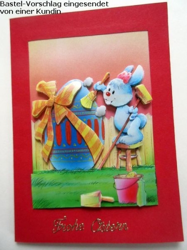 3D-Bogen Osterhase & Ei von LeSuh (4169150)
