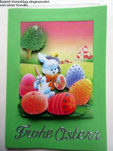 3D-Bogen Osterhase & Ei von LeSuh (4169150)