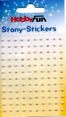 Stony-Stickers-Halbperlen 3 mm-creme von Hobby Fun (3451786)