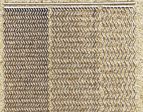 Glitter-Sticker -Rnder -gold-silber-7033