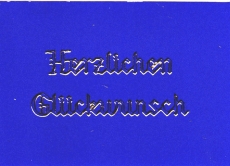 Transparent-Sticker-Herzlichen Glckwunsch - gold - 432