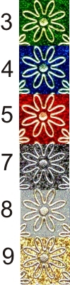 Glitter-Sticker - Schneemnner - silber - 7061