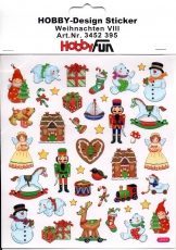 Hobby-Design Sticker-Weihnachten VIII von HobbyFun (3452395)