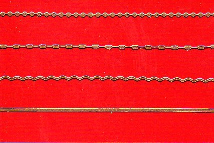 Sticker - Rnder / Linien - bronze - 1016