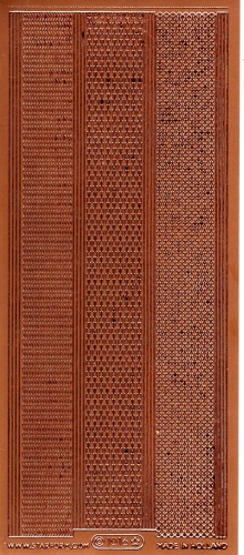 Sticker - Rnder / Linien - bronze - 1016