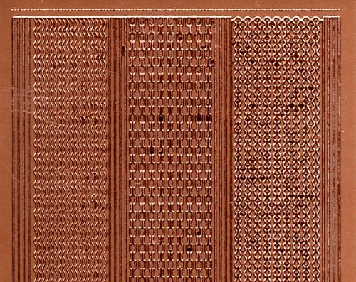 Sticker - Rnder / Linien - bronze - 1016