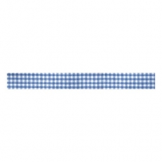 Fabric Tape - kariert - bayrisch blau  von Raher (57236366)