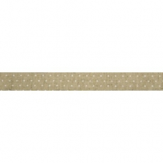 Fabric Tape - Leinen - beige mit weien Punkten  von Raher (58399508)