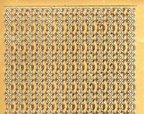 Sticker - Rnder 7 - gold - 848