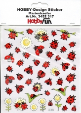 Hobby-Design Sticker-Marienkfer- von HobbyFun (3452317)