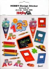 Hobby-Design Sticker-Schule IV von HobbyFun (3452388)
