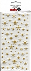 Softy-Sticker-Stern gold von HobbyFun (3451280)