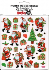 Hobby-Design Sticker-Weihnachten X von HobbyFun (3452397)