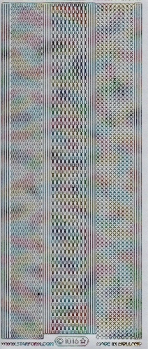 Sticker - Rnder / Linien - multicolor - 1016