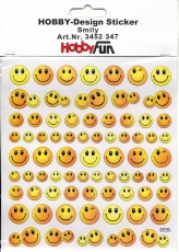 Hobby-Design Sticker-Smily von HobbyFun (3452347)