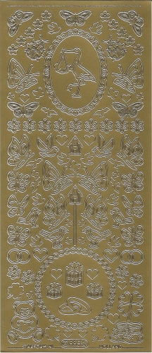 Sticker - Baby - gold - 885
