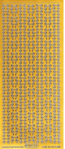 Sticker - Rnder 20 - gold - 1023