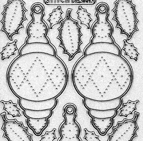 Transparent-Glitter-Sticker-Weihnachtsdeko - gold - 3218