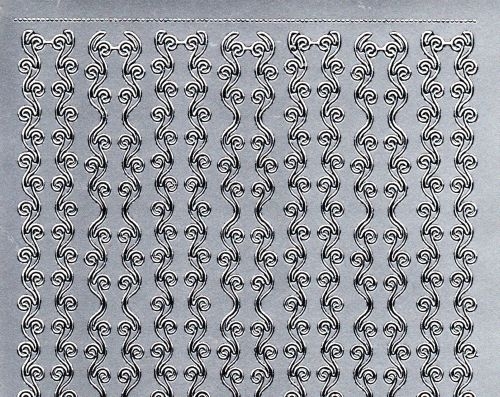 Sticker - Rnder 20 - silber - 1023