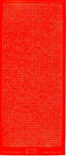 Mosaik-Sticker - Ganze Platte - 1038 - orange