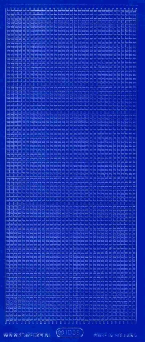 Mosaik-Sticker - Ganze Platte - 1038 - blau