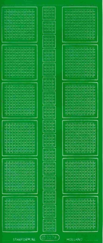 Mosaik-Sticker - Quadrate - 1078 - grn
