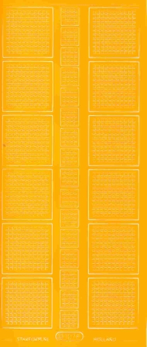 Mosaik-Sticker - Quadrate - 1078 - gelb