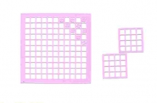 Mosaik-Sticker - Quadrate - 1078 - flieder