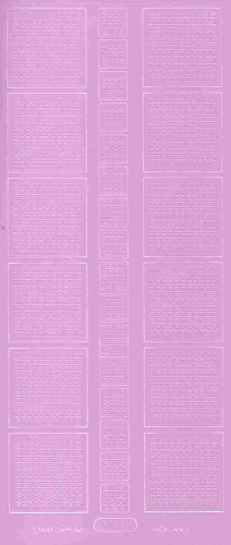 Mosaik-Sticker - Quadrate - 1078 - flieder