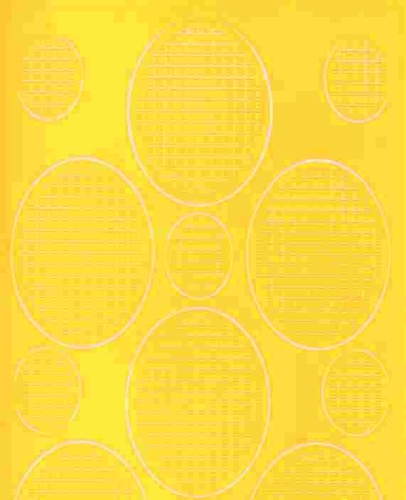 Mosaik-Sticker - Ovale (Eier) - 1080 - gelb