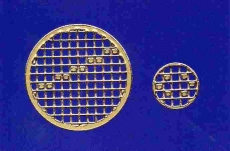 Mosaik-Sticker - Kreise - 1079 - gold