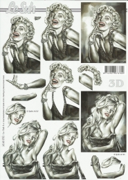 3D-Bogen Marilyn Monroe & Brigitte Bardot von LeSuh (4169970)