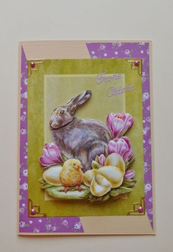 3D-Bogen Osterhase und Ostereier von LeSuh (8215130)