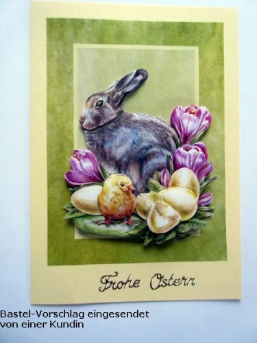 3D-Bogen Osterhase und Ostereier von LeSuh (8215130)