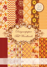 Designer-Paper Fall Woodlands (84804)