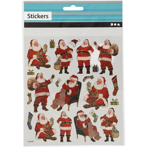 Creativ-Sticker Klassischer Weihnachtsmann